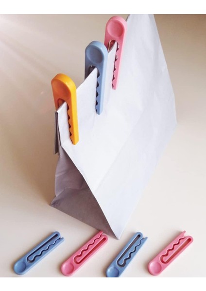 Çok Amaçlı Mandal Klips – Poşet Kapatıcı & Havlu Askısı – Renkli Plastik Klips (20 Adet) fiyatları