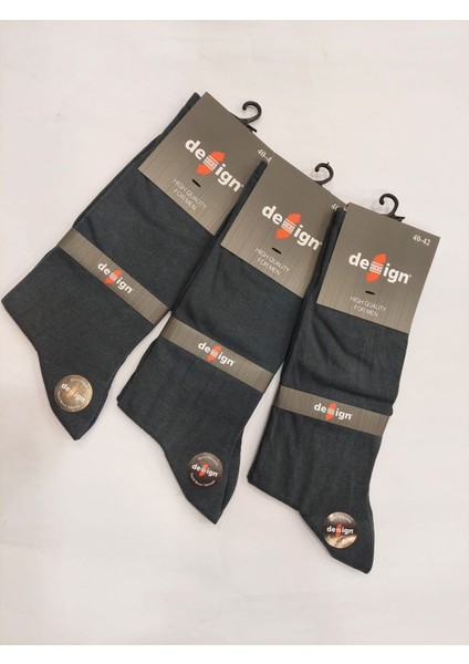Erkek Pamuklu Ince Dikişsiz Naylonsuz Çorap 6'lı