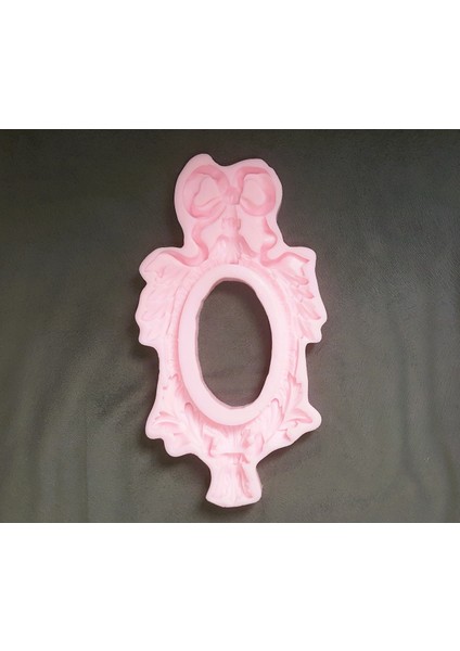 Kurdele Dekorlu 31cm Çerçeve Silikon Kalıp K-312, Polyester Taş Tozu Alçı Kalıbı fiyatları