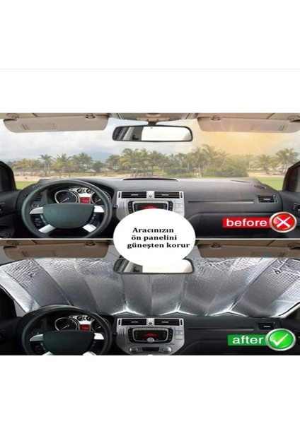 Volvo S80 1998-1999-2000-2001-2002-2003-2004-2005 Ön Cam Güneşliği-Torpido Korucuyu