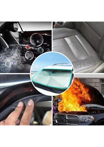 Skoda Superb 1.5 Tsı Mhev Dsg L&k Crystal Combi Otomatik 2025 Ön Cam Güneşliği-Torpido Korucuyu Şemsiye Tip