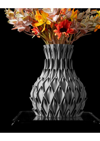 Modern Petal Çiçek Vazosu - Çevre Dostu Pla Tasarım
