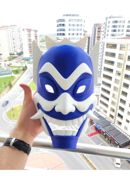 Blue Spirit Avatar The Last Airbender Avatar Son Hava Bükücü Mavi Ruh Maskesi