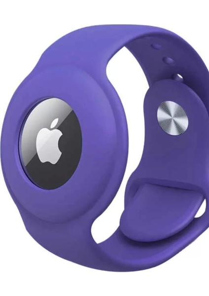 Apple AirTag Uyumlu Kordon (Anahtarlık li) & Bileklik - Çok Amaçlı Yumuşak Silikon Kılıf modelleri