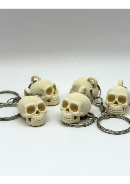 Kuru Kafa Anahtarlık Skull Anahtarlık 1 Adet