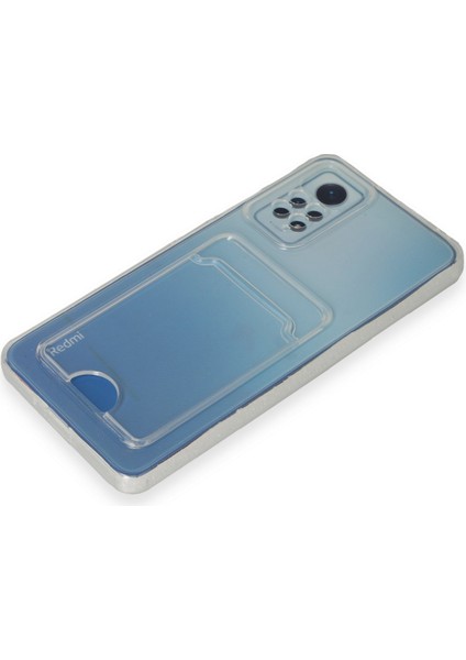 Xiaomi Redmi Note 12 Pro 4g Kılıf Kartlıklı Şeffaf Kart Koymalı Silikon Yumuşak Kapak Kılıf- Şeffaf fırsatları
