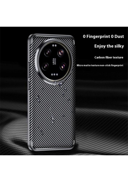 Xiaomi 15 Ultra Uyumlu Silikon Kılıf Karbon Desenli Darbe Emici Autofocus Tam Koruma Kapak fırsatları