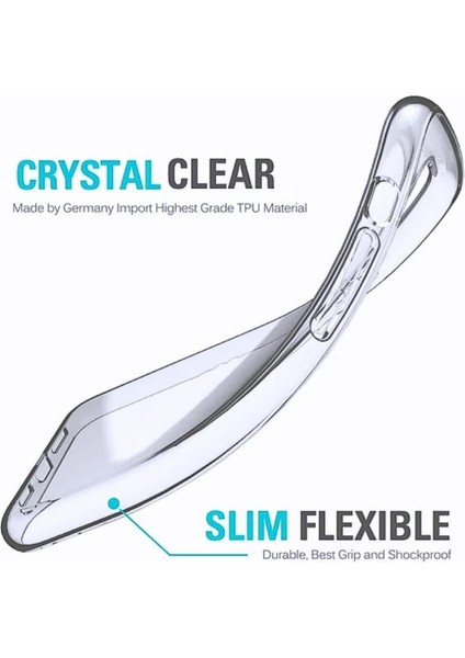 Tecno Spark 30C Uyumlu Şeffaf Silikon Kılıf - Kamera Korumalı Esnek Tam Koruma Kapak modelleri
