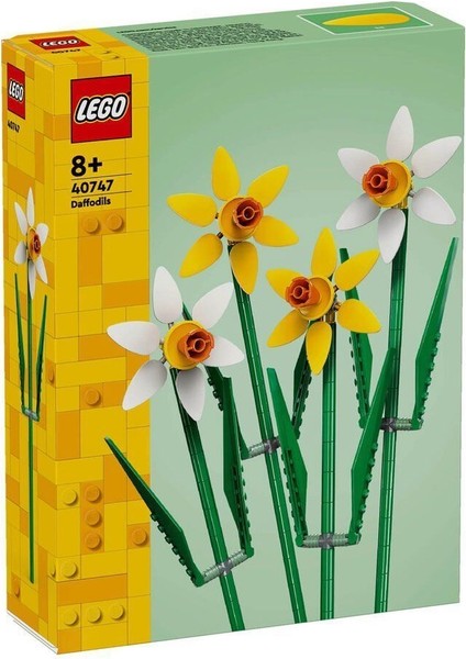40747 Lego® Iconic Botanical Collection Nergis 247 Parça +8 Yaş