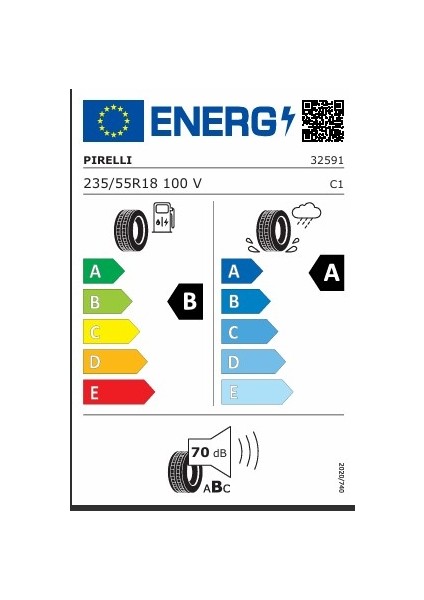 235/55 R18 100V P-Zero Pz4 (Vol) Oto Yaz Lastiği (Üretim Yılı:2024) fiyatları