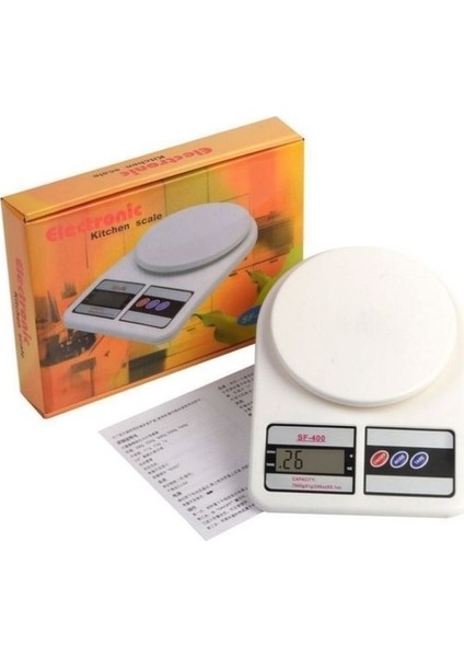 Hassas Mutfak Tartısı Terazi 10 kg 1 gr (4767) - AGT1037-3235