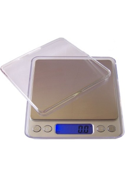Kuyumcu Terazisi Profesyonel Dijital 2000 gr Hasas Terazi 0.1 gr (4767) - AGT5520-3440