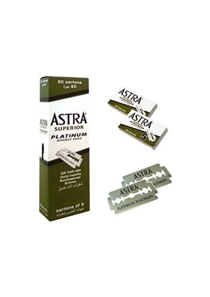 Astra Jilet Yeşil Kutu 5 Parça X 20 Parça (4767) - Agt9731-5710
