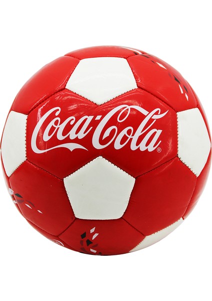 Futbol Topu Dikişli - Kırmızı Beyaz (4767) - AGT7846-1107