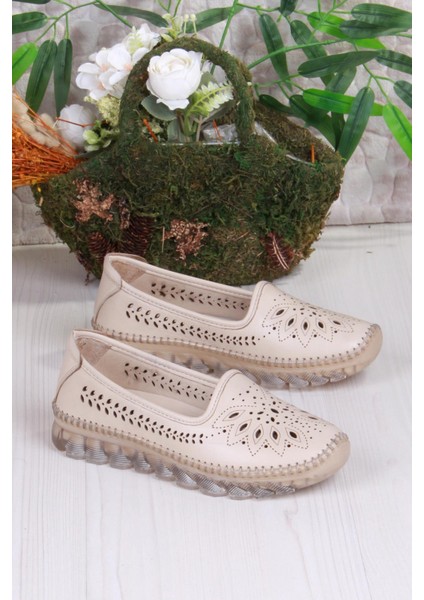 0001-L Anatomik Yumuşak Lazer Baskılı Hakiki Deri Kadın Ayakkabı modelleri