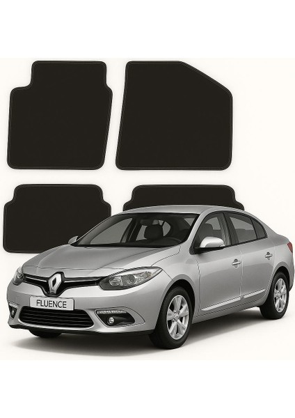 Renault Fluence Özel Kesim Tam Uyumlu Lüx Oto Halı Paspas