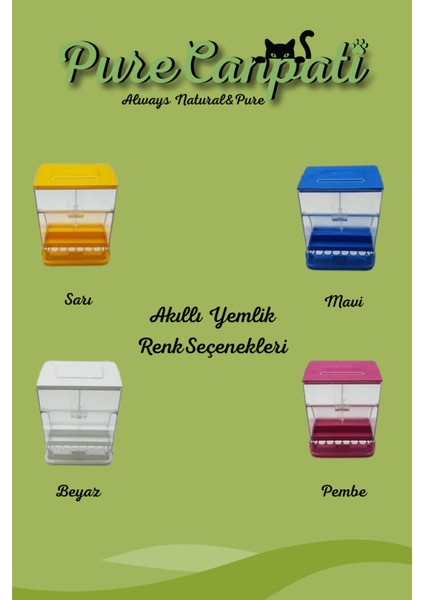 Akıllı Yemlik (1ADET) modelleri