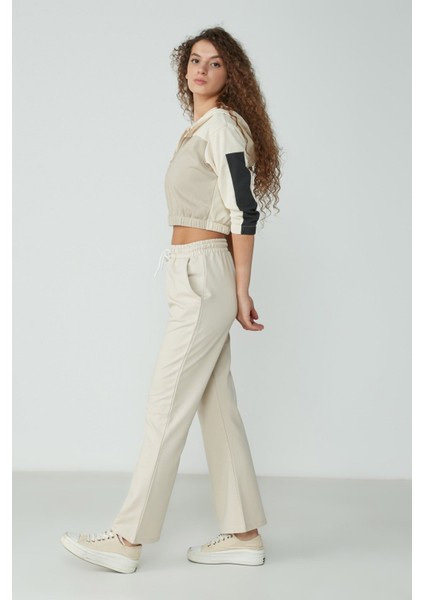 Wide Leg Ispanyol Paça Eşofman Altı 736 Taş modelleri