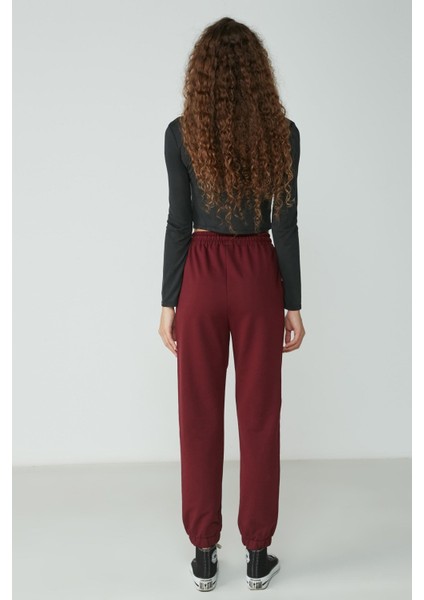 Basic Jogger Eşofman Altı 734 Bordo fırsatları