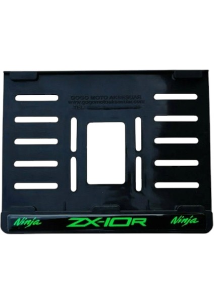 Plastik Plakalık 3 15X24 cm Kawasaki Zx-10 R