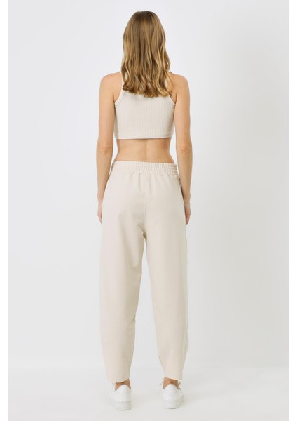 Kadın Dikiş Detaylı Eşofman Altı 745 Bej indirimleri