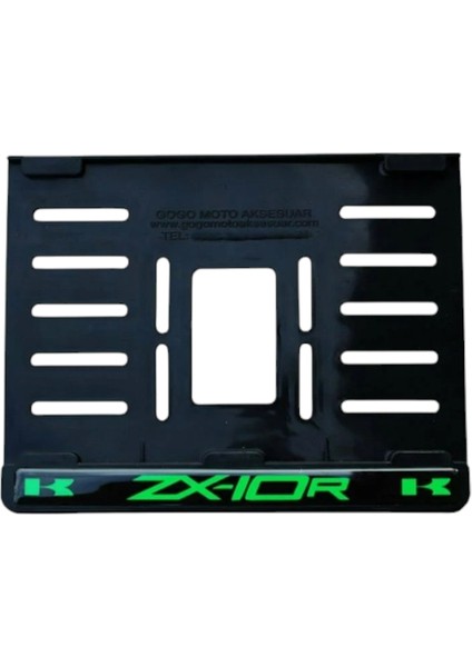 Plastik Plakalık 1 15X24 cm Kawasaki Zx-10 R