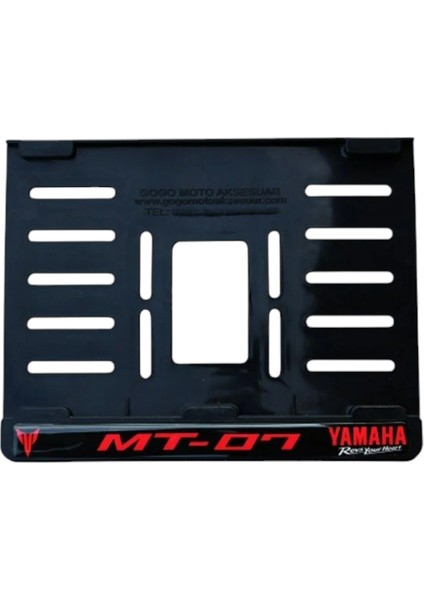 Plastik Plakalık 1 15X24 cm Yamaha Mt-07