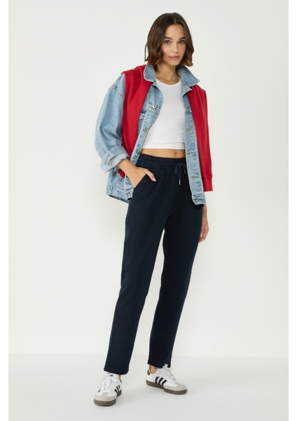 Düz Paça Eşofman Altı 733 Lacivert