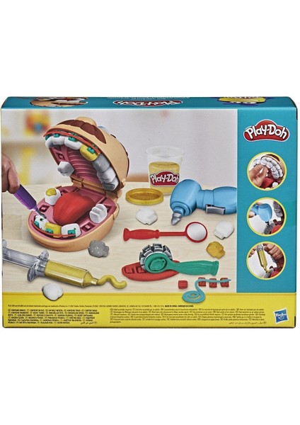 F1259 Play-Doh Dişçi Seti +3 Yaş