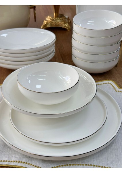 Yemek Takımı 24 Parça 6 Kişilik Bella Gold modelleri