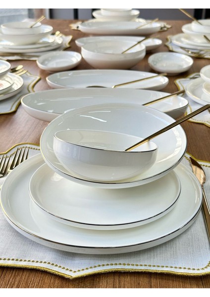 Yemek Takımı 84 Parça 6 Kişilik Bella Gold fiyatları