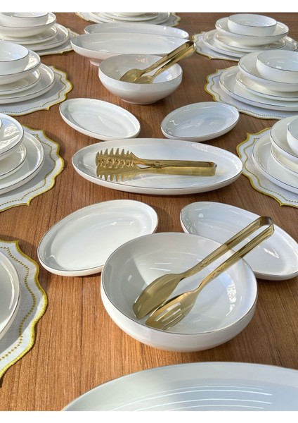 Yemek Takımı 74 Parça 12 Kişilik Bella Gold fırsatları