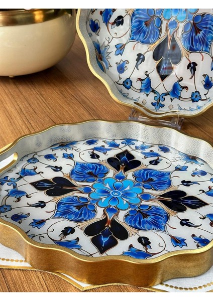 Arora 2'li Oval Ahşap Tepsi fiyatları