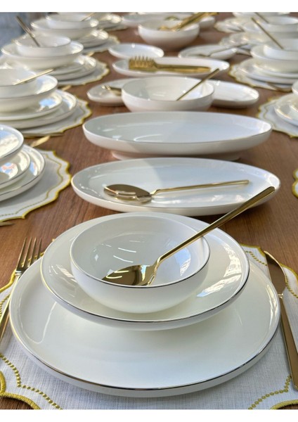 Yemek Takımı 163 Parça 12 Kişilik Bella Gold fiyatları