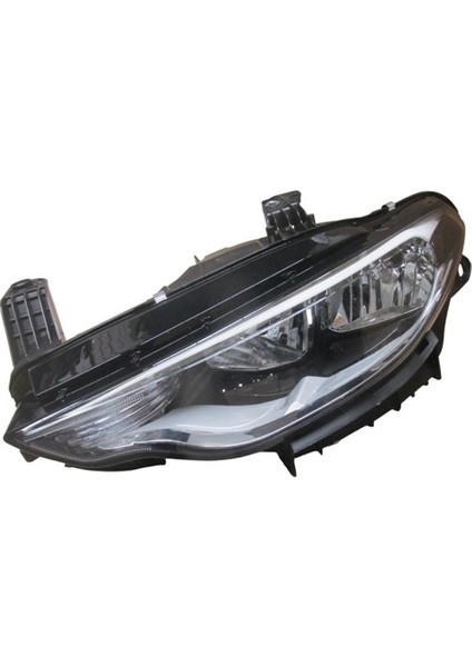 Fiat Egea Sd/hb/sw 15/20 Far Lambası Sol Elektri̇kli̇/motorlu (Si̇yah/ni̇kelajlı) (H7/H15) (Rıa)