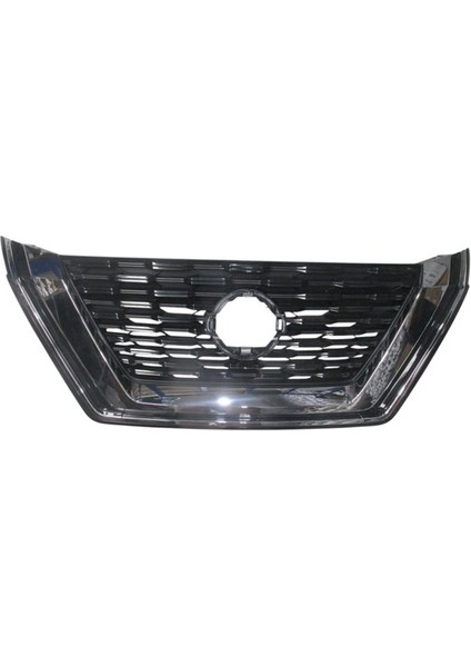 Nissan x Trail 22/23 Ön Panjur Si̇yah/ni̇kelaj Çıtalı Kamera Deli̇ksi̇z (Tyg) modelleri