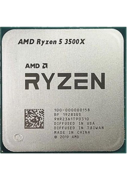 Ryzen 5 3500X 35MB 6çekirdekli VGA Yok Am4 65W Kutusuz+Fansız