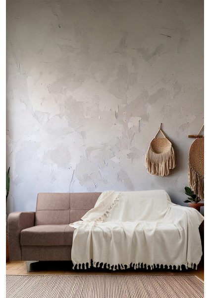Pamuklu Kaymaz Koltuk Çekyat Örtüsü&koltuk Şalı 170X210