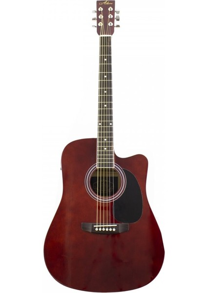 F650N-WRC Wine Red Elektro Akustik Gitar