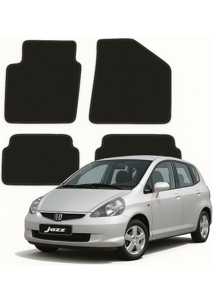 Honda Jazz 1. Nesil Özel Kesim Tam Uyumlu Lüx Oto Halı Paspas