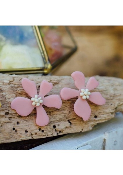 Delilah Flower Earrings El Yapımı Küpe modelleri