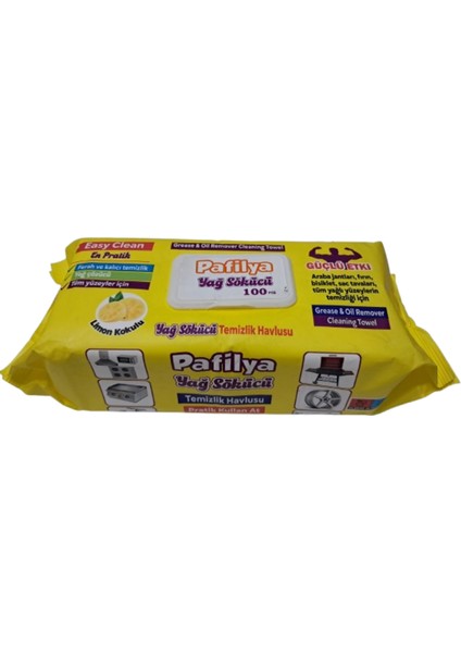 Yağ Sökücü Araba Jant, Fırın, Bisiklet, Sac Tava, Temizlik Havlusu 6 PAKETX100 Adetli (600 Adet)