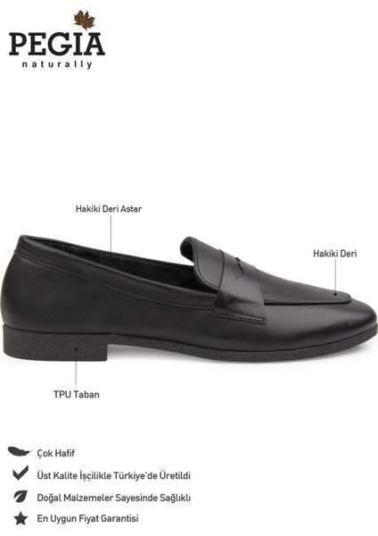 Deri Kadın Loafer DG6043