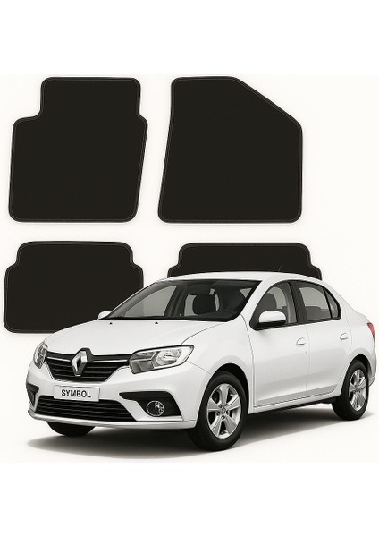 Renault (Reno) Symbol Özel Kesim Tam Uyumlu Lüx Oto Halı Paspas