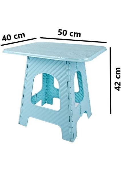 SRL-2007 Plastik Katlanır Sehpa Piknik Oyun Masası No 3