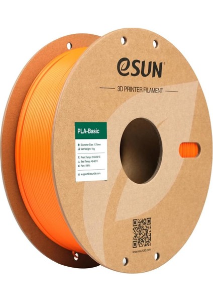 Basic Pla Turuncu Filament 1,75MM 1 kg