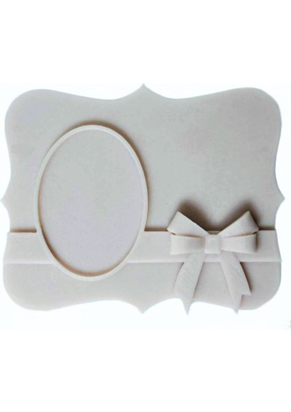 Kurdele Kabartma 14cm Çerçeve Silikon Kalıp K-322, Polyester Taş Tozu Alçı Kalıbı fiyatları