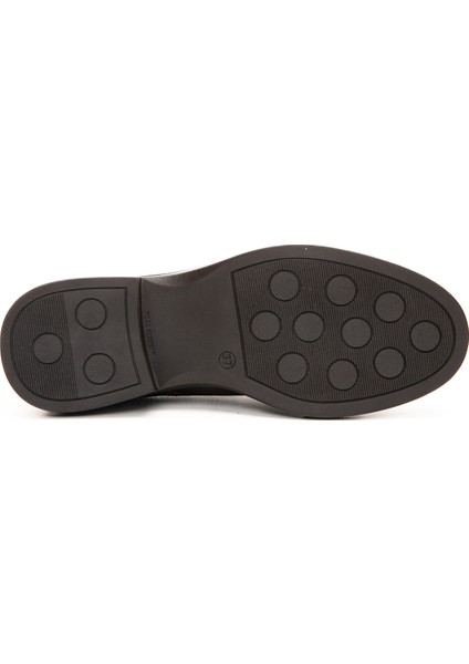 Hakiki Deri Bağcıklı Kadın Oxford Ayakkabı modelleri