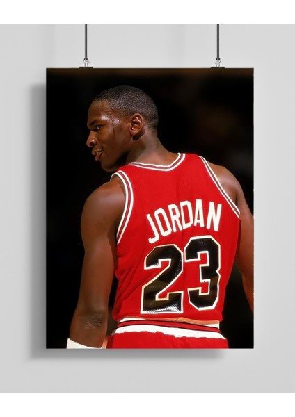 Michael Jordan Ünlü Basketbolcu Posteri