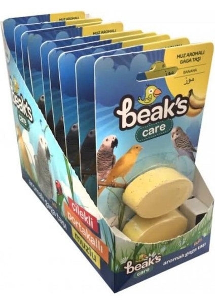 Beaks Muz Aromalı Gaga Taşı 2 Li